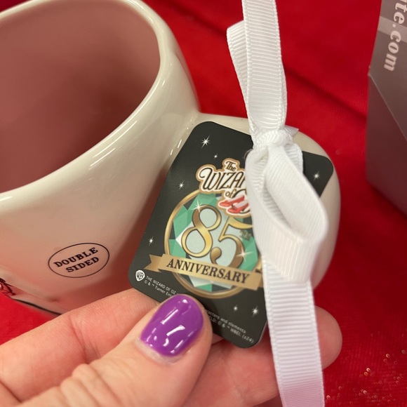 RAE DUNN Wizard of Oz Glinda 85th Anniversary Double sided ceramic mug NWT - Picture 2 of 5